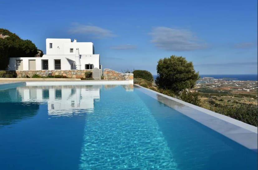Fun Holiday Villa with Aegan Sea View