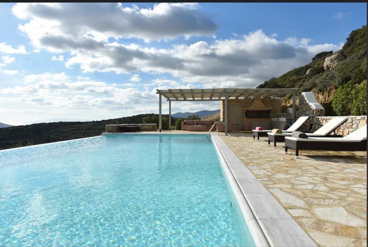 Fun Holiday Villa with Aegan Sea View photo 2