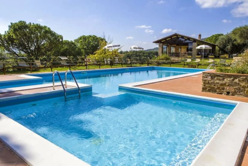 Serene Villa Surrounded by Fruit Trees and Forest