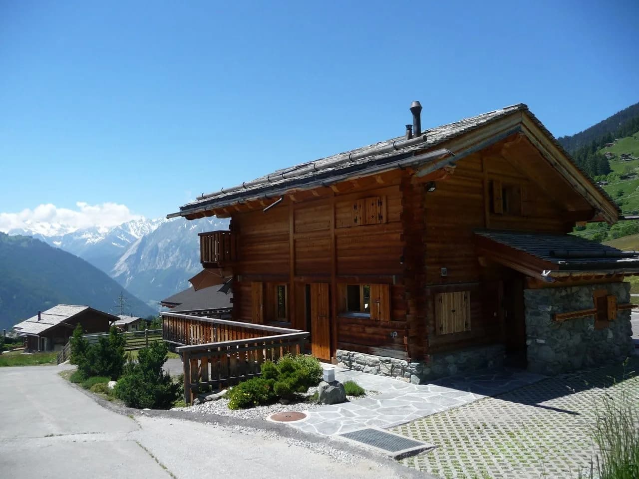 Chalet with Hot Tub and Stunning Views photo 2