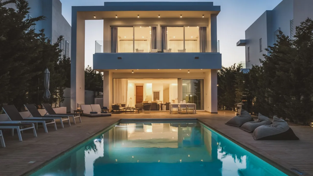 Outstanding Villa Located in Relaxing Pernera Beach