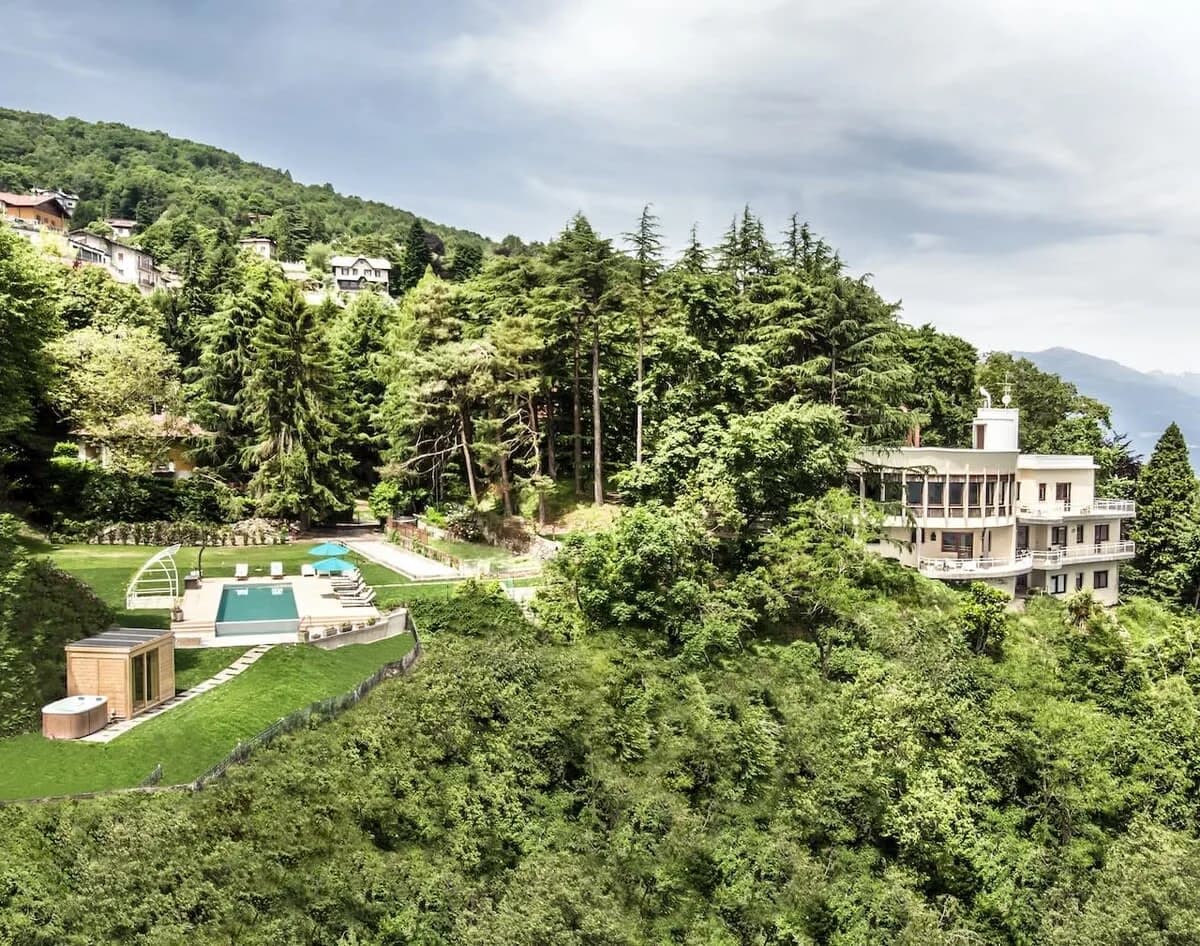 Italian Villa on the Hills Above Lake Como