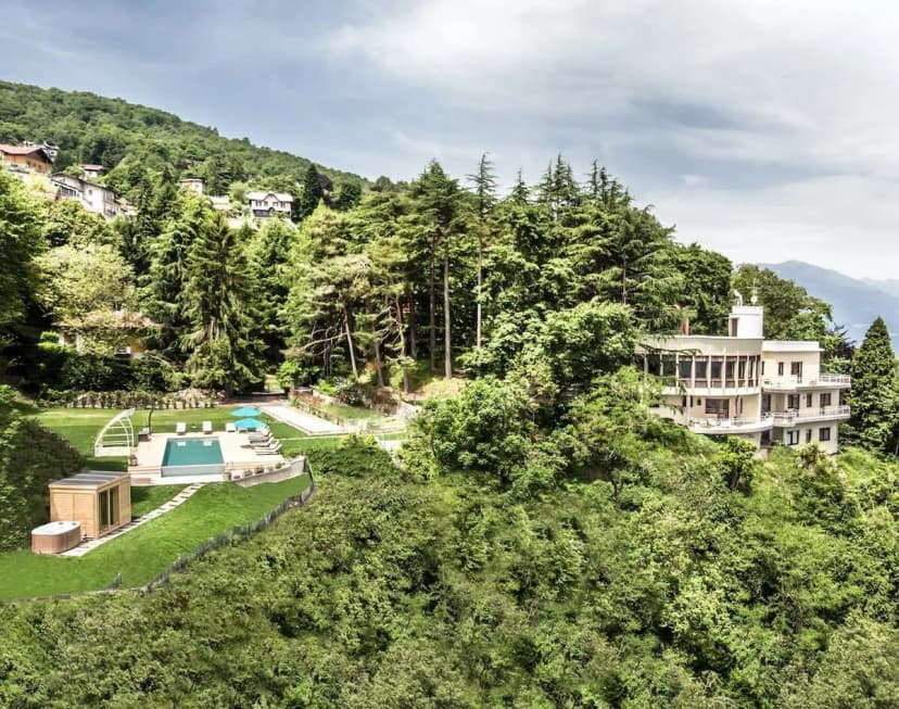 Italian Villa on the Hills Above Lake Como