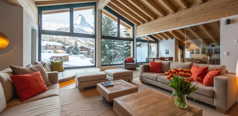 Luxury Ski-In Ski-Out Chalet in Zermatt