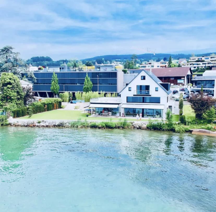 Deluxe Sunny Villa with Alps and Lake Views