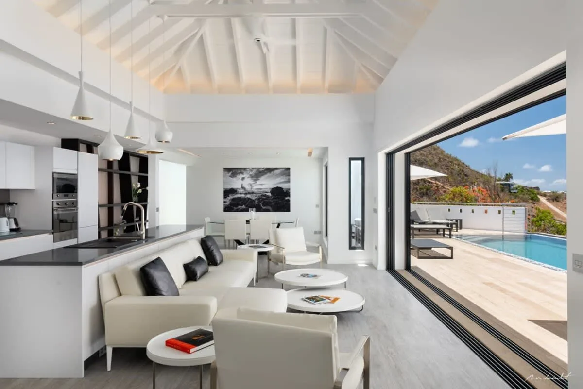 Modern Paradise Villa on the Hills of Grand Cul de Sac photo 4