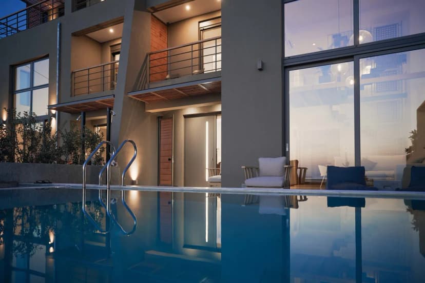 Boastful Villa With View Across the Cretan Sea