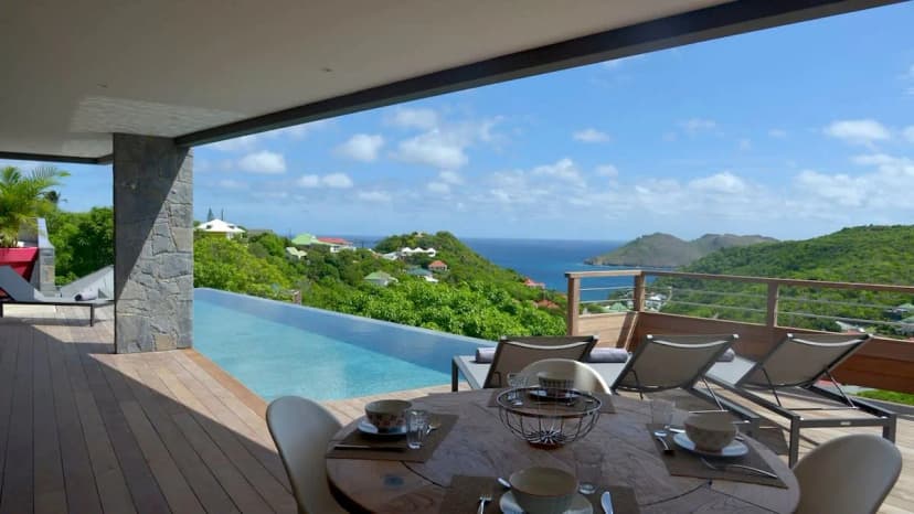 Cotton Clouds Villa Near Gustavia
