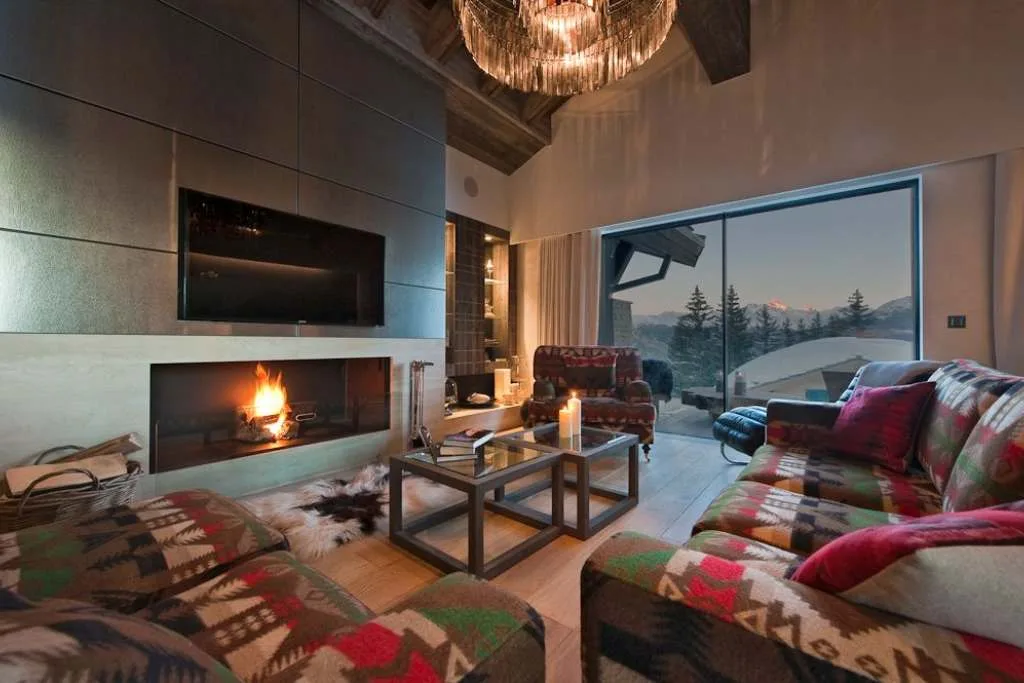 Oriental Inspired Chalet in the Mountains
