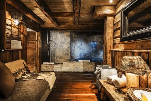 Wooden Chalet in the Alps photo 5