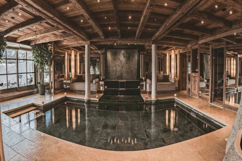 World's Most Exclusive Ski Chalet with an Exceptional Spa