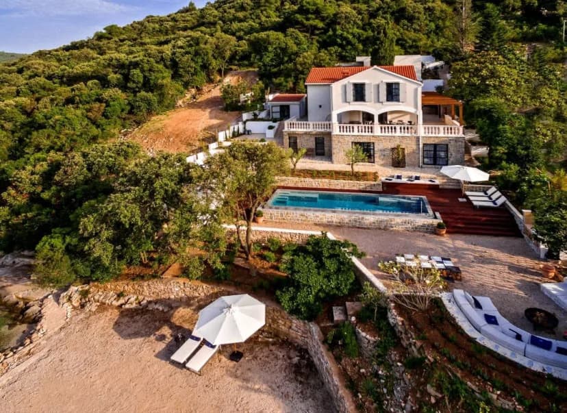 Hidden Escape Villa on the Beach of Korcula Island