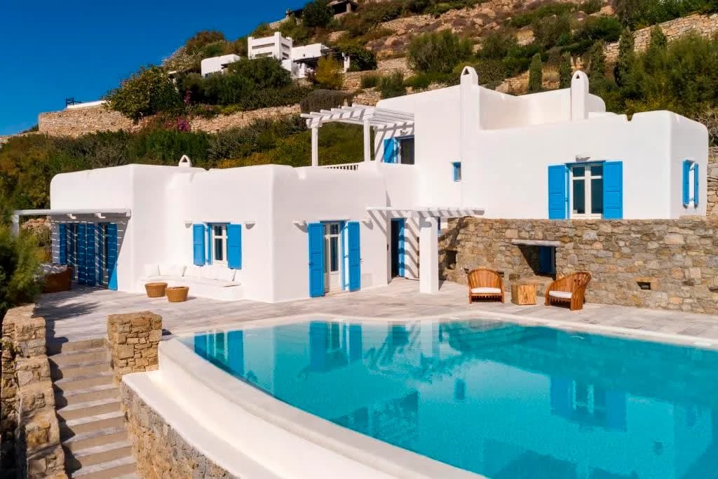 Mykonos Luxury Villa with Seafront Panorama photo 3