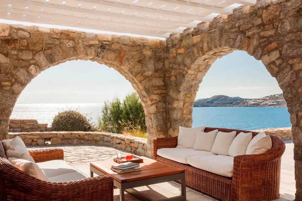 Mykonos Luxury Villa with Seafront Panorama photo 4