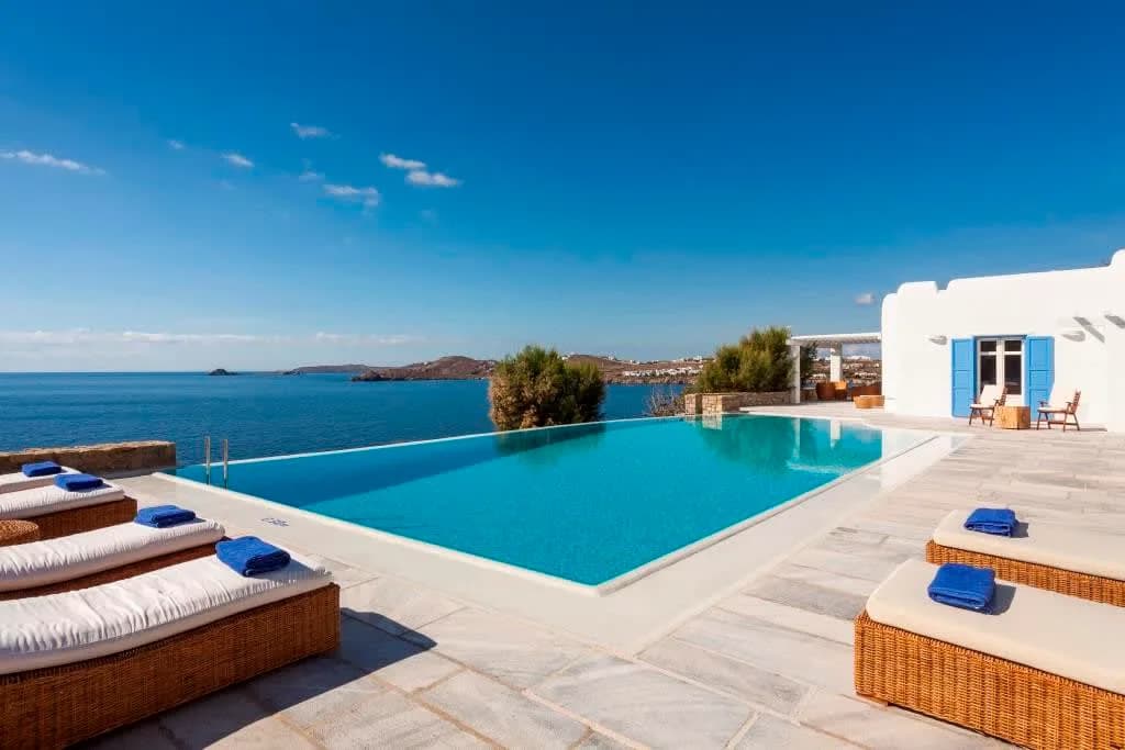 Mykonos Luxury Villa with Seafront Panorama photo 5
