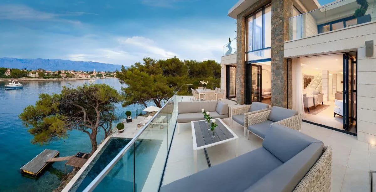 Miraculous Brac villa with winery and gym photo 2