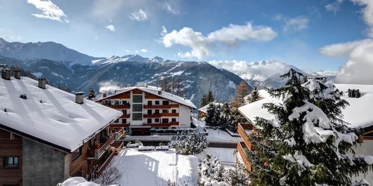 Swiss Ice Apartment with Exceptional Views