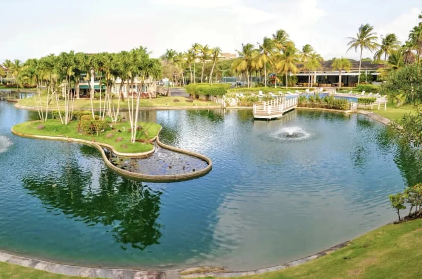 Grand Summer Villa in a Beachfront Community