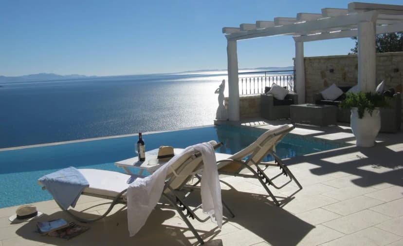 Villa Casa Del' Mare,Agni Bay,Necoast Corfu,(6+1)