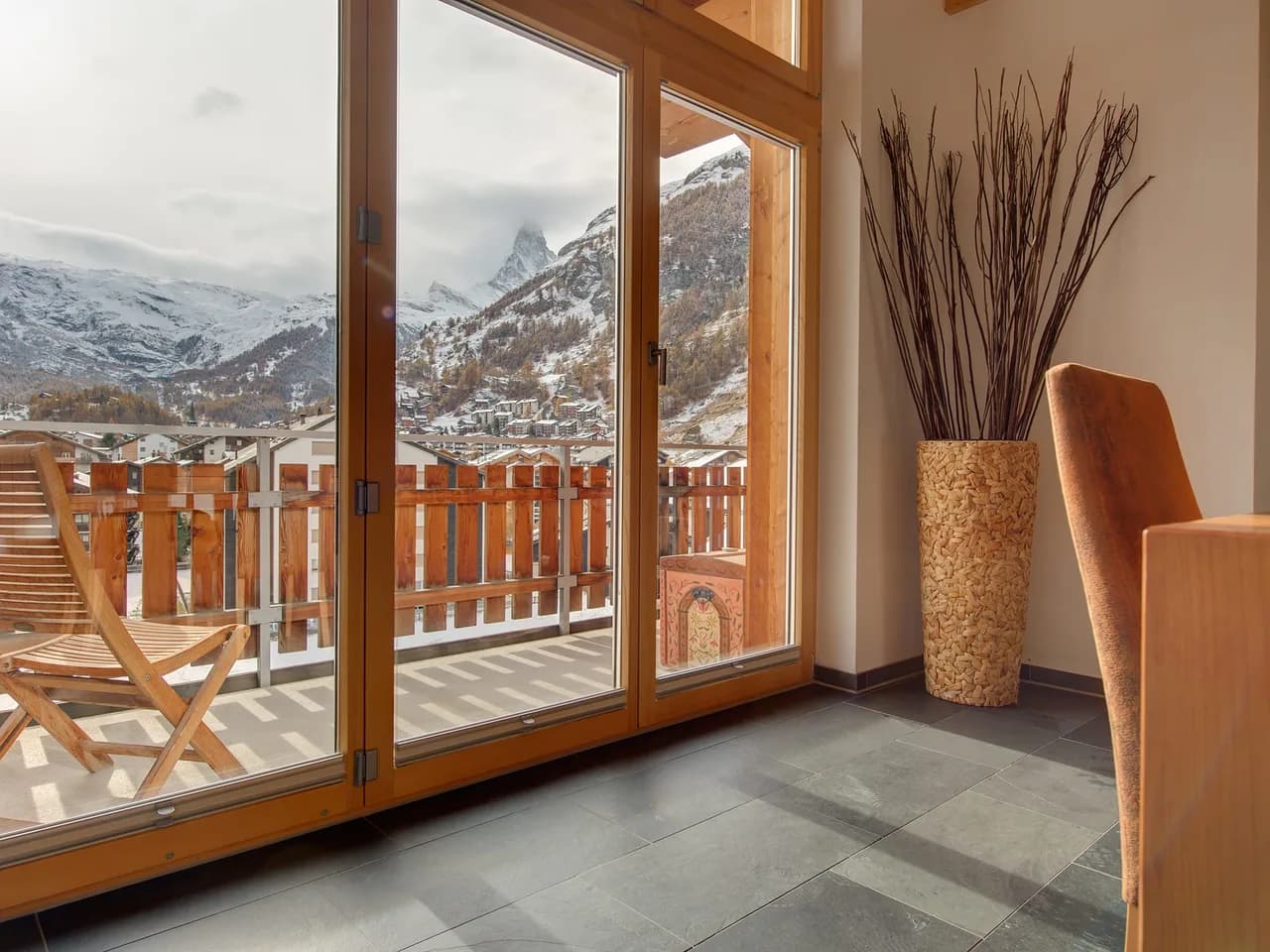 Cool Alpine Penthouse with Unmatched Village Views