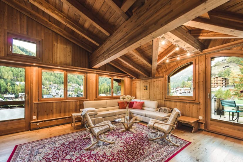 Quintessential Swiss Chalet with Prime Design