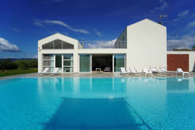 Beautiful Villa Surrounded By Mediterannean Trees