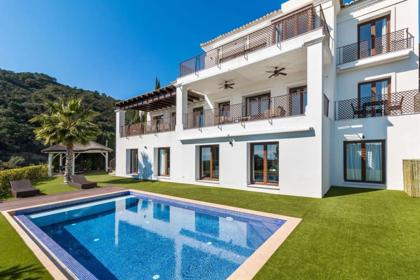 Charming Villa Surrounded by Rich Greenery and Rolling Mountains