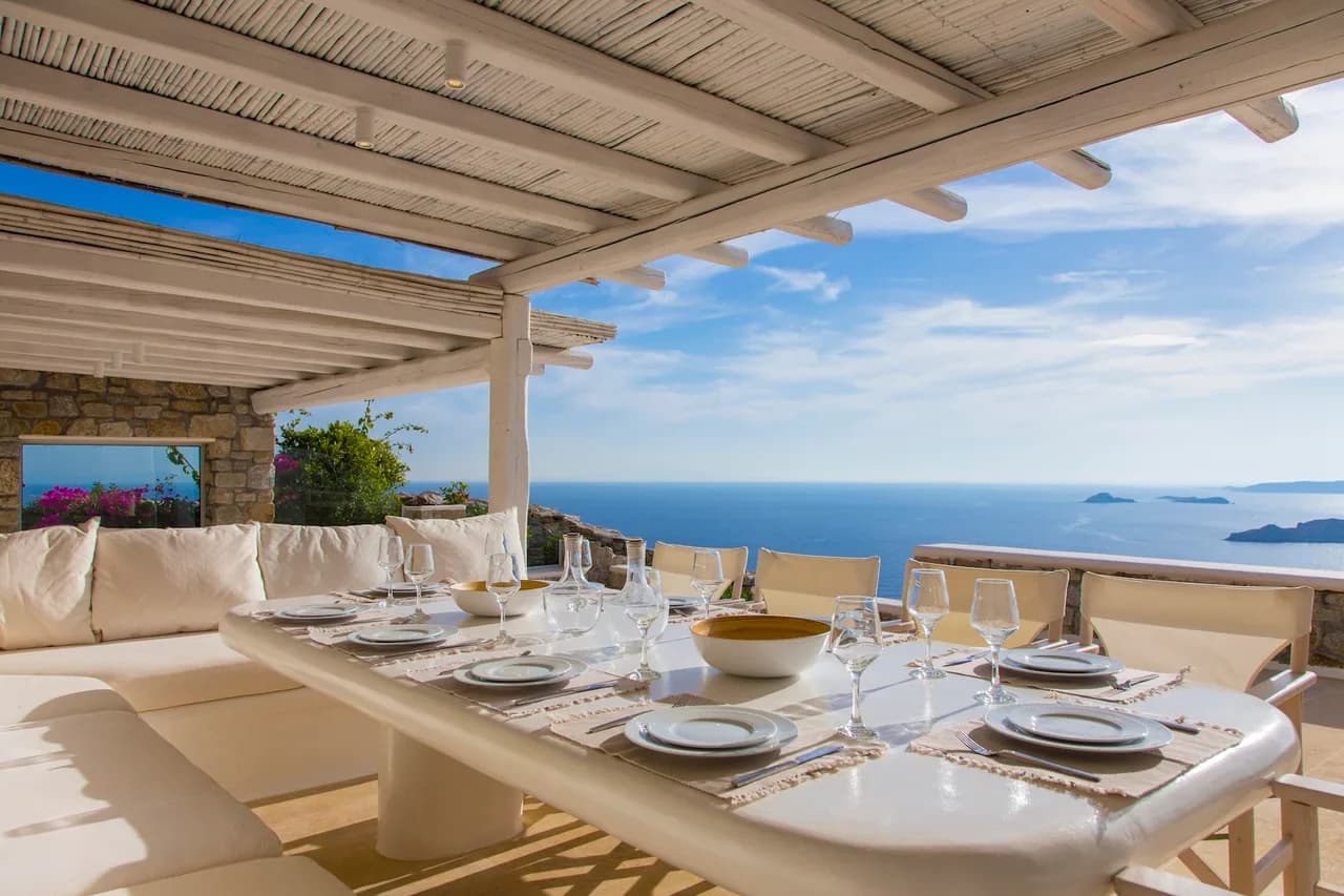 Vibrant Times Villa on the Edge of Ornos Bay photo 3