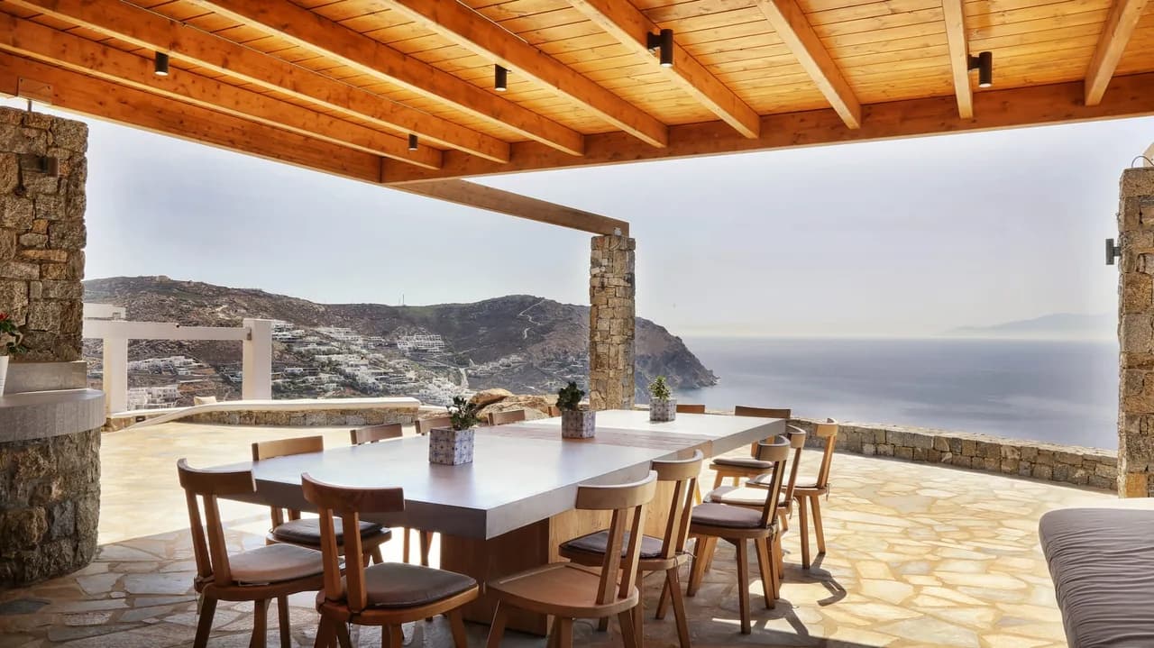 Greek Signature Villa nestled on a hill above Elia Beach photo 5