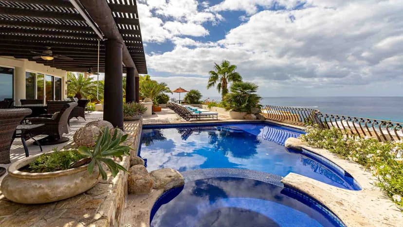 Spanish Luxury Villa with Panoramic Ocean Views