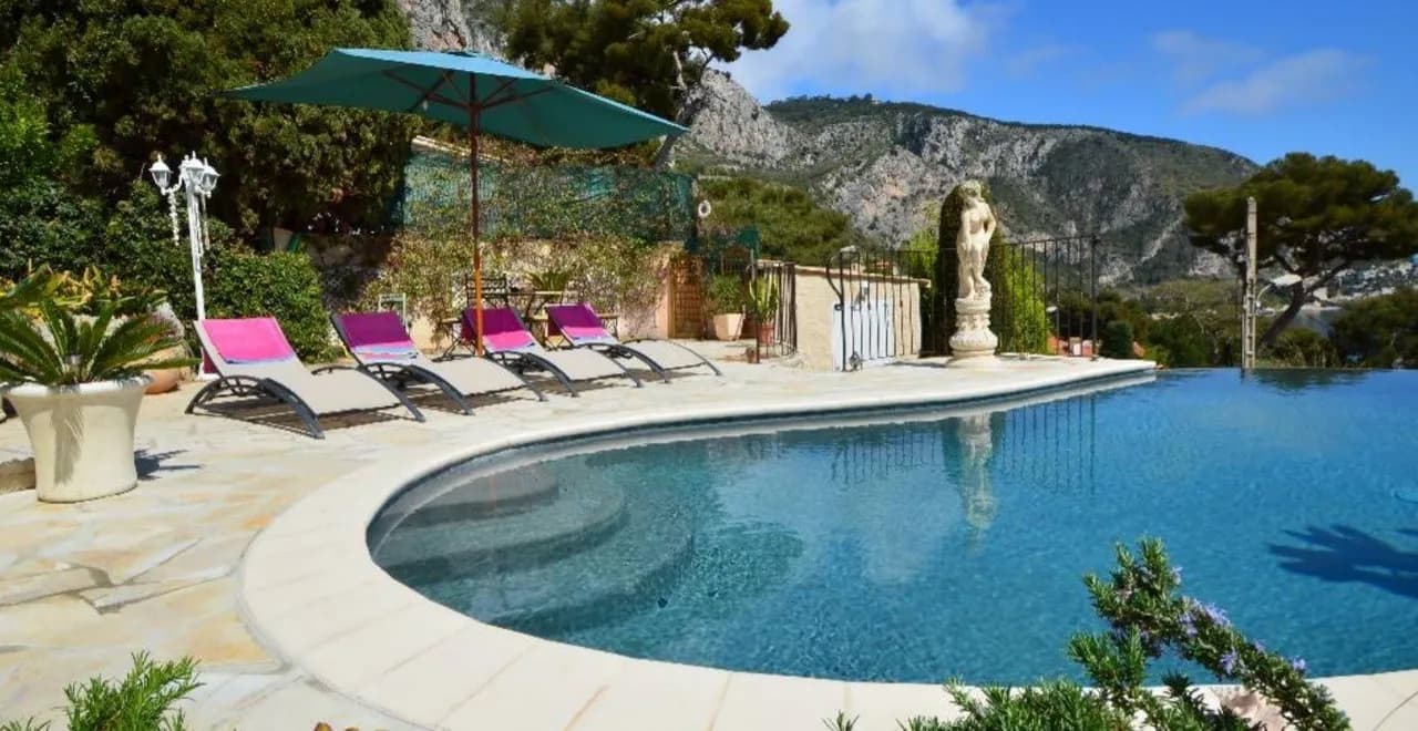Charming Mediterranean Villa Situated Above The Sea