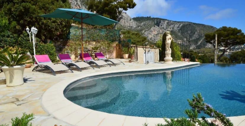 Charming Mediterranean Villa Situated Above The Sea