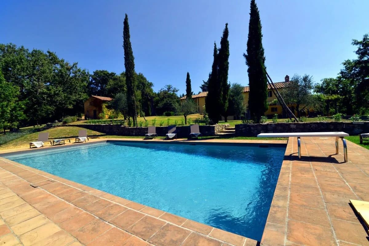 Splendid Villa Situated In Famous Tuscan Hillside
