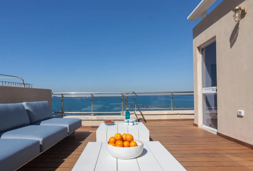 Spectacular Jaffa Beachfront Penthouse