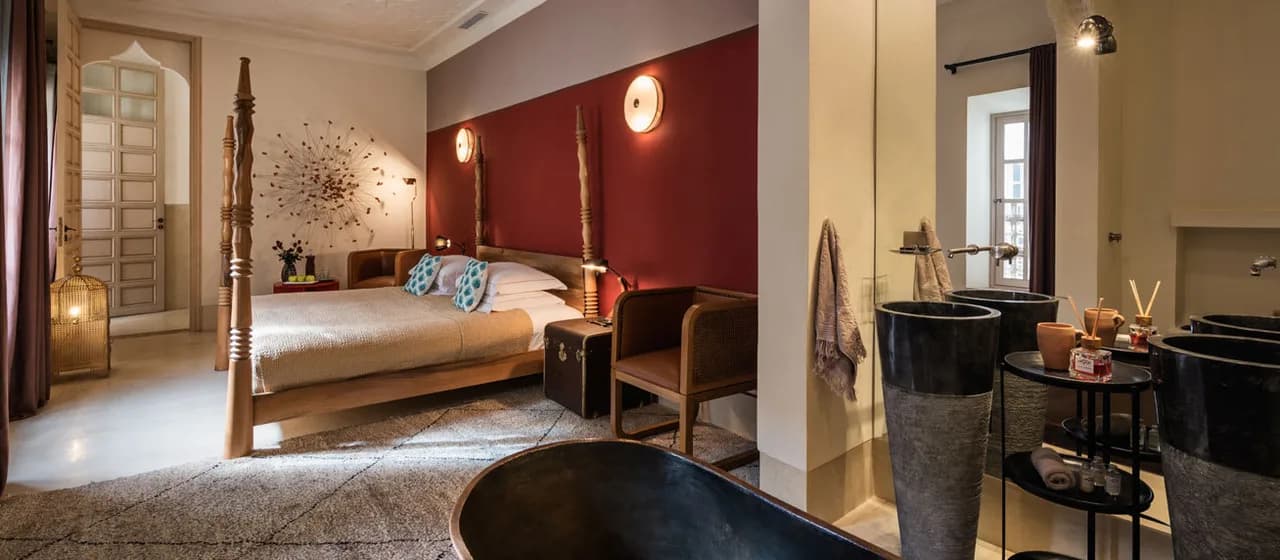 Authentic Moroccan Suite with Terrace Views photo 3