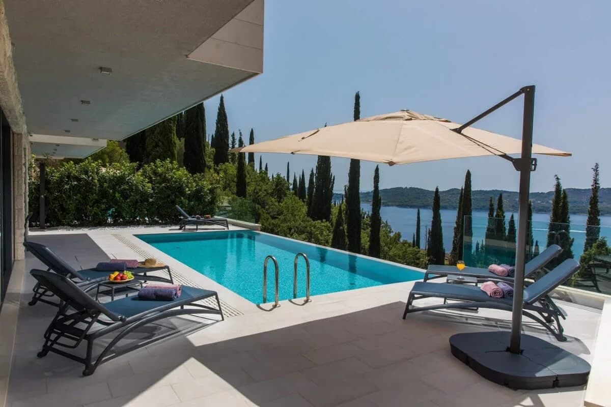 Private Oasis With Endless Adriatic Sea View