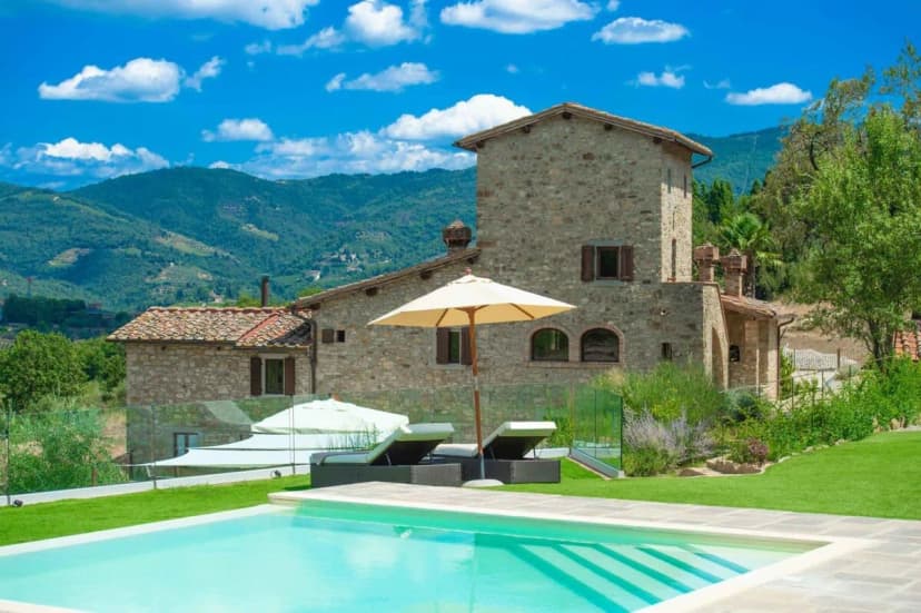 Ancient Architectural Villa With Vineyard Views