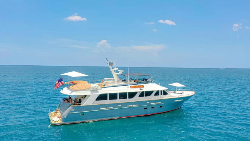 26.82m Superyacht with On-Deck Jacuzzi