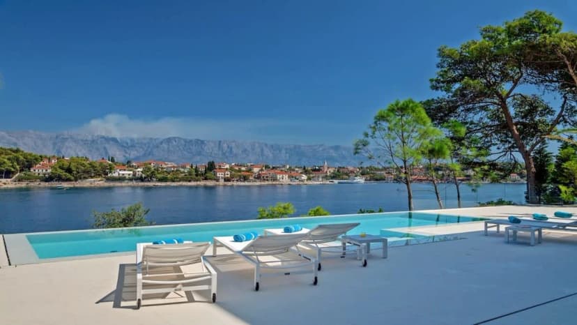 Luxurious Villa With A Pool And Sauna