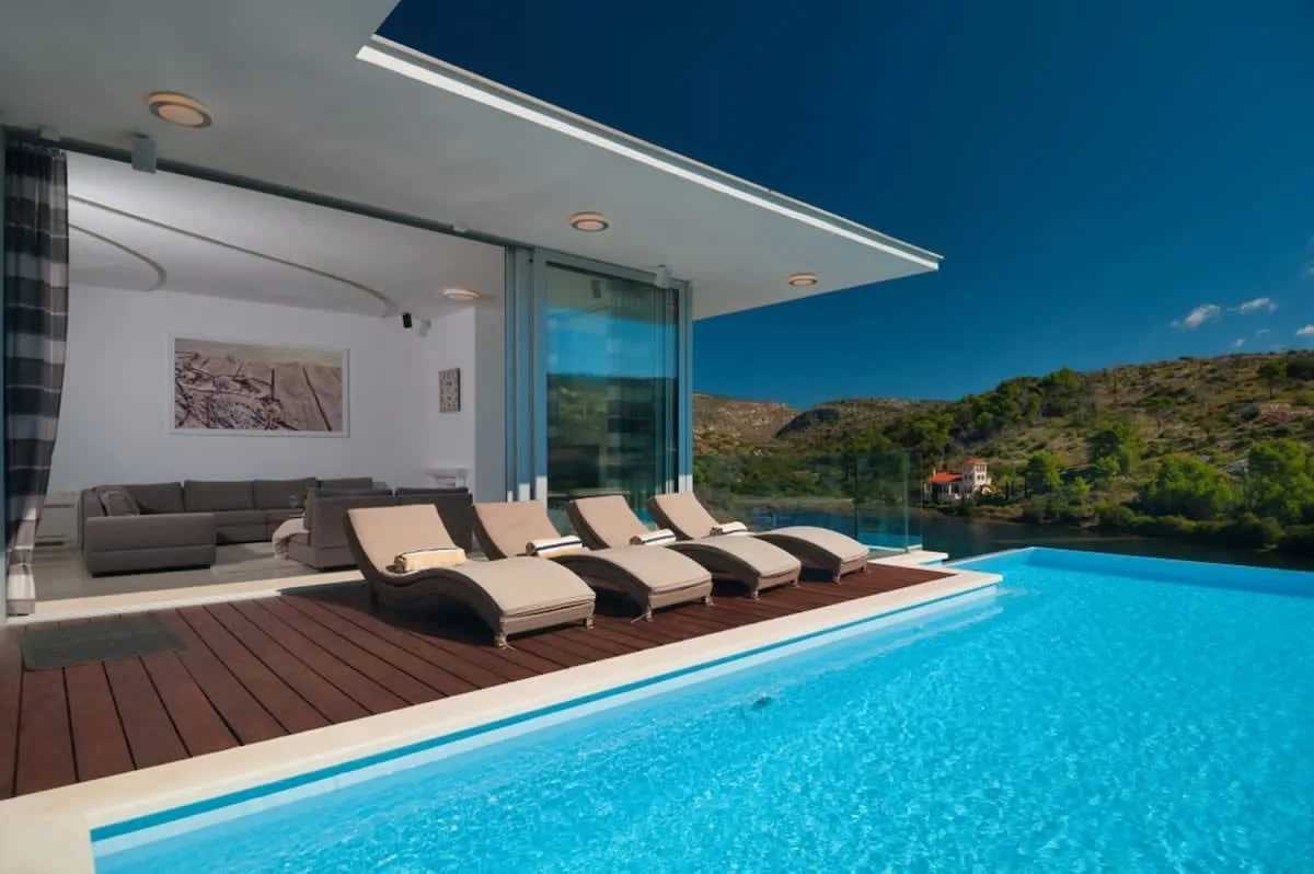 Modern Adriatic Sea View Villa With Table Tennis photo 4