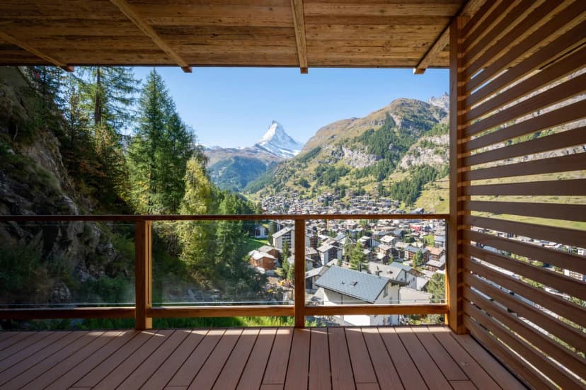 Luxurious Chalet with Stunning Zermatt Village Views