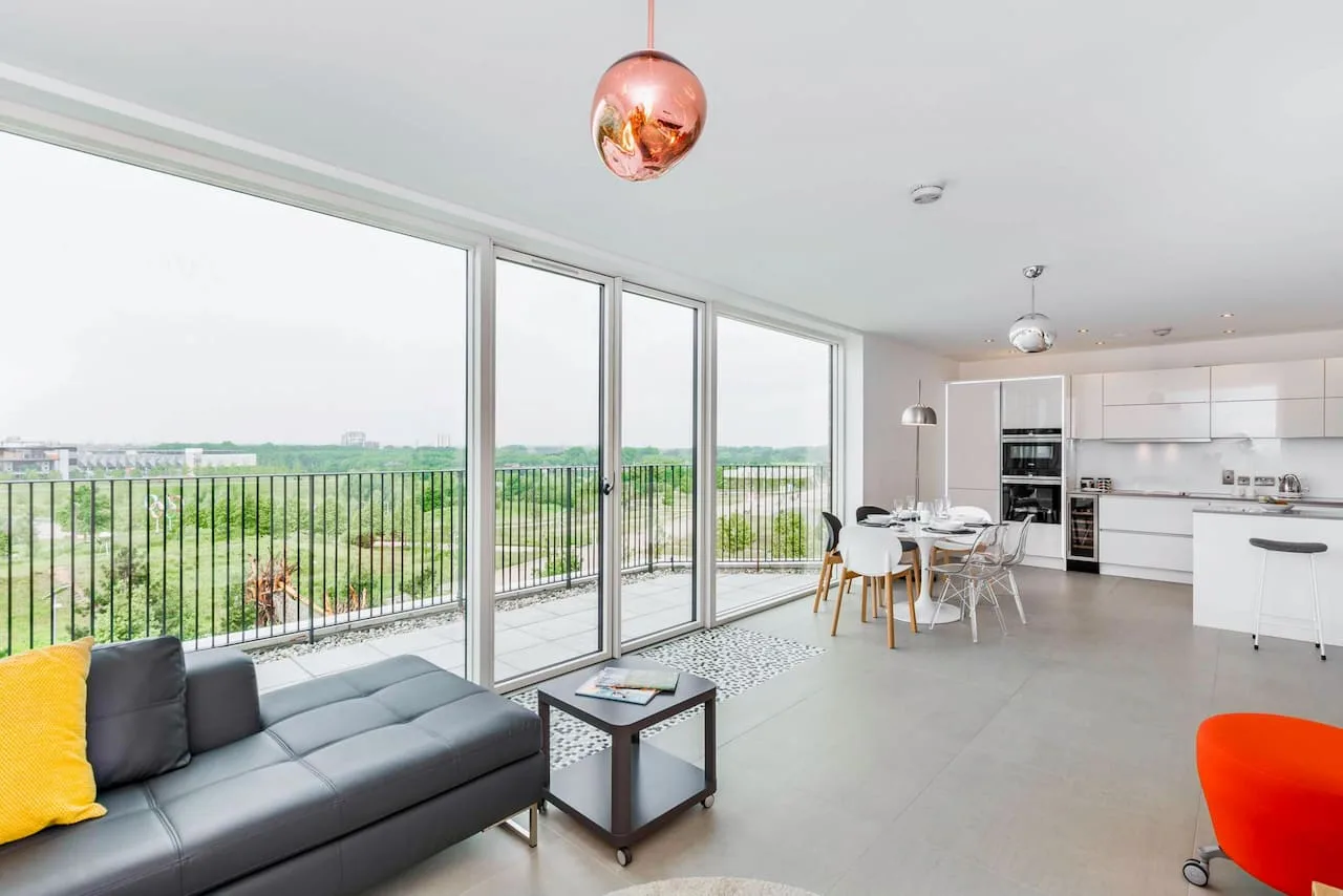Panoramic Park View Penthouse in Stratford, London, England