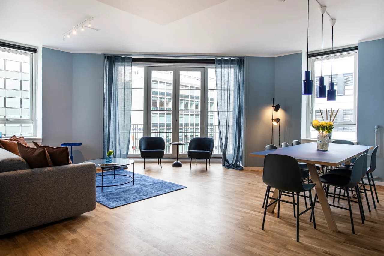 Downtown Three Bedroom Penthouse in Copenhagen