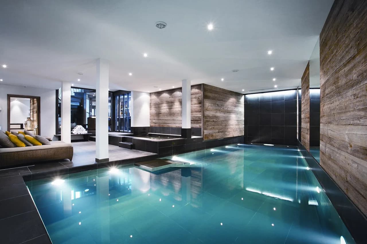 Luxury Mountain Retreat with Indoor Pool photo 5