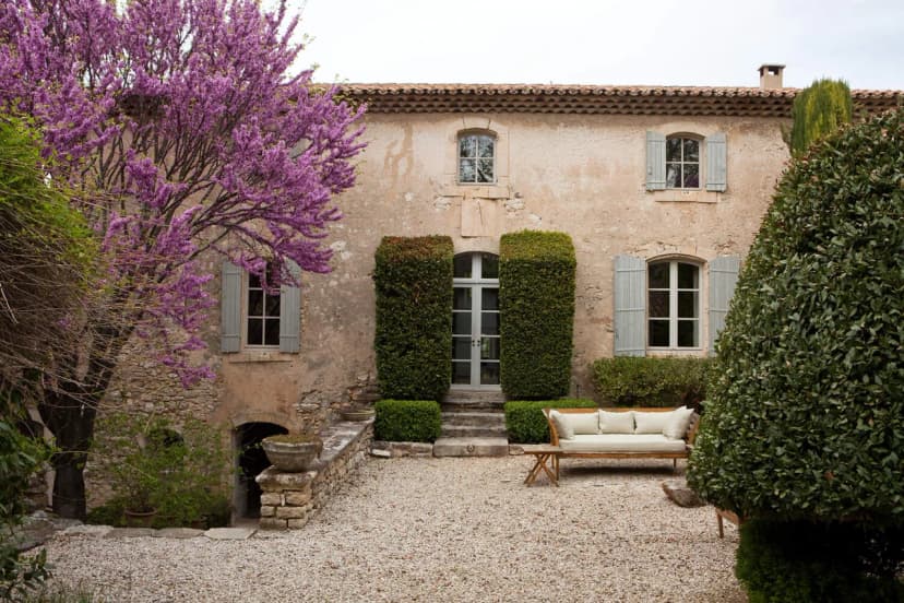 Fantastic Villa With Overflowing Mediterranean Plants
