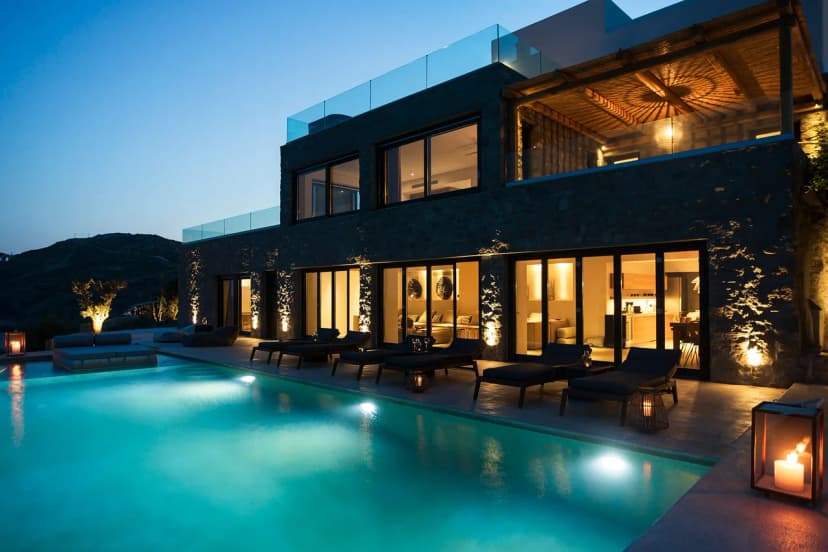 Waterfront View Villa with Private Pool