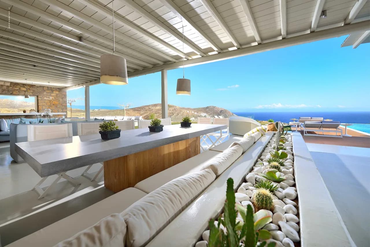 On a Hilltop Villa with Beach Views photo 2