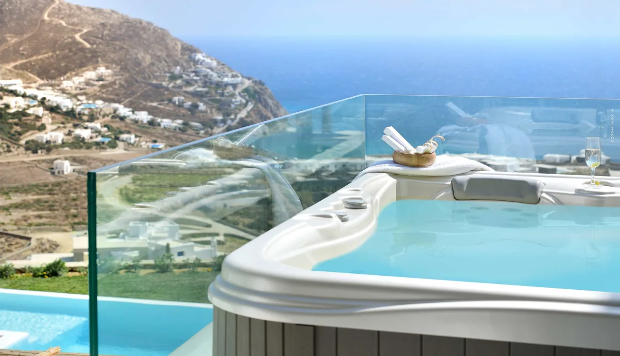 On a Hilltop Villa with Beach Views photo 4