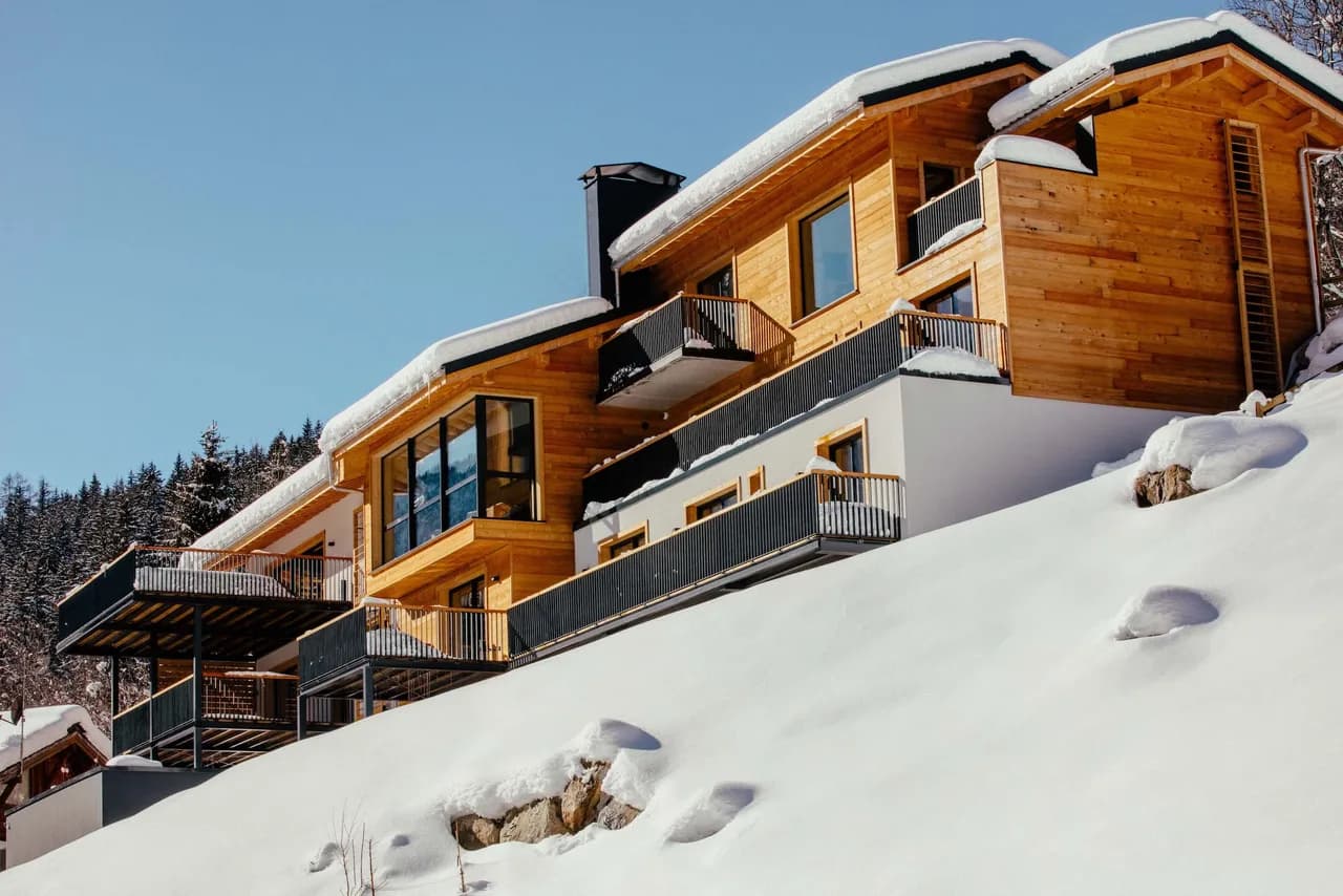 An award-wining Alpine retreat with chic modern interiors