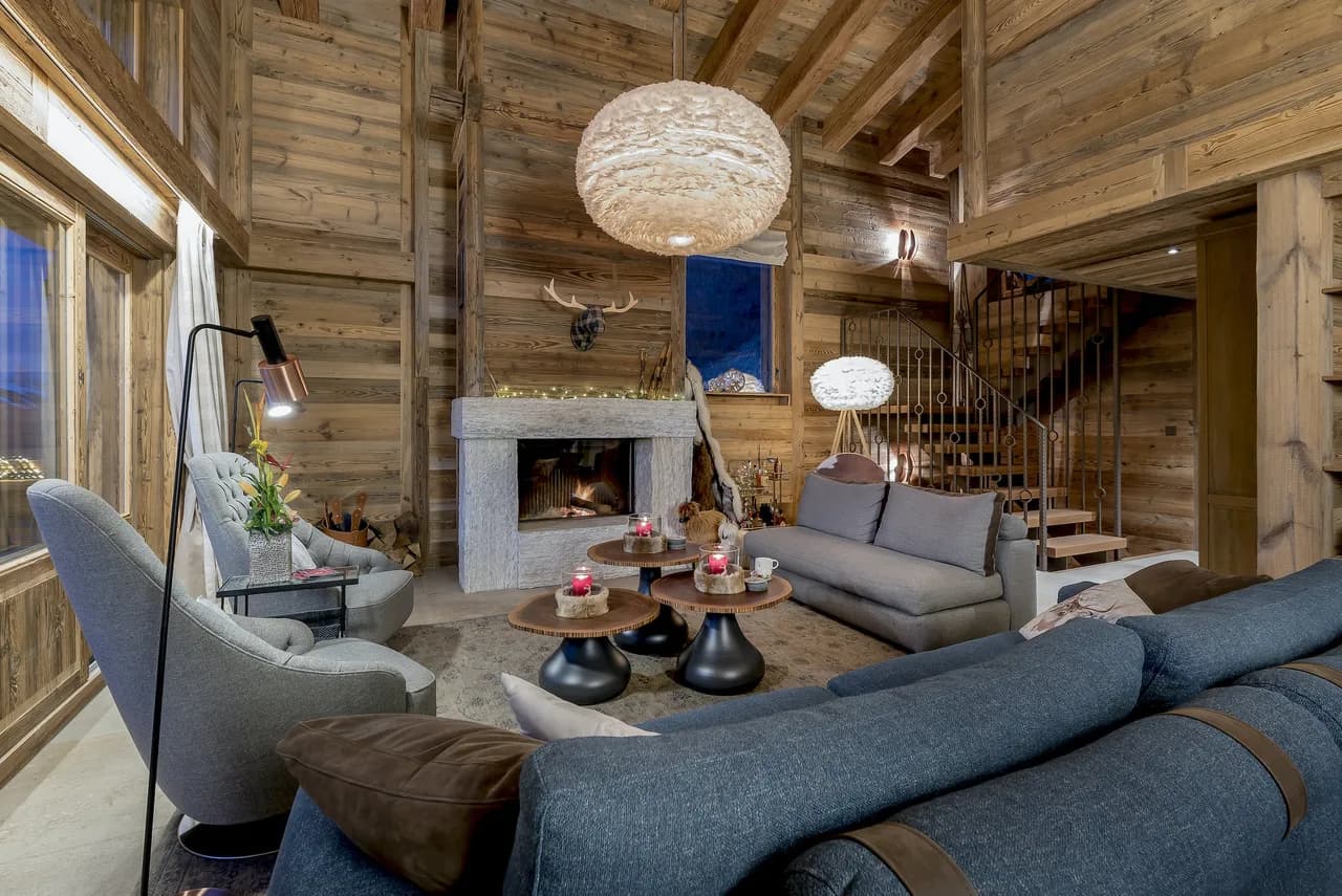 La Tzoumaz Chalet with Private Spa and Pool photo 5